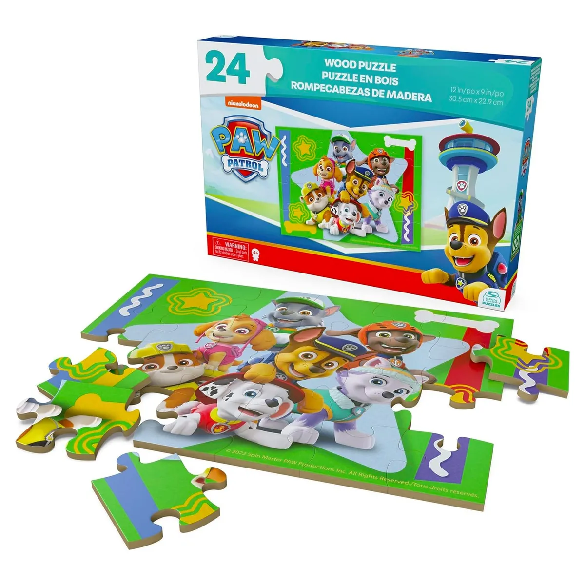 IMEXPORTA - Rompecabezas Madera 24 piezas-Paw Patrol