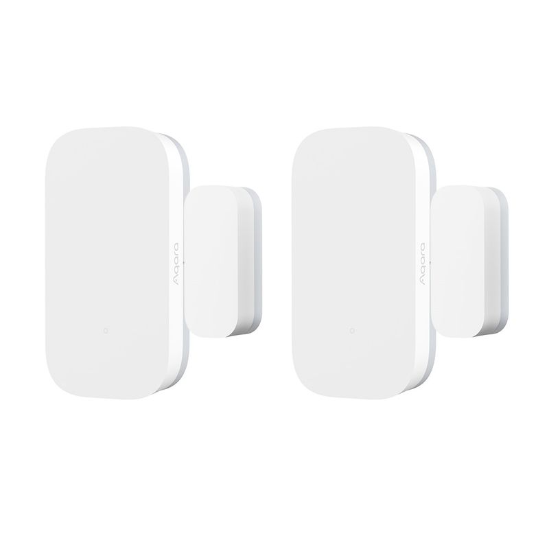 AQARA - Pack 2x Sensor De Puerta Y Ventana Aqara T1 Blanco