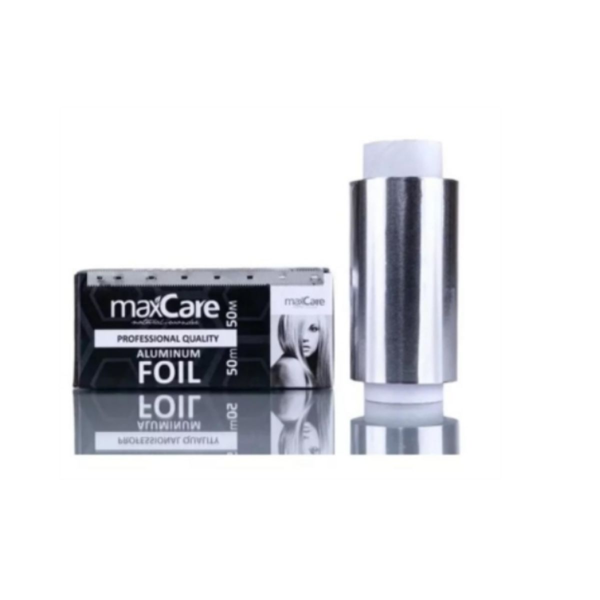 GENERICO - MaxCare® Papel Aluminio de 50 Metros para Peluqueria.