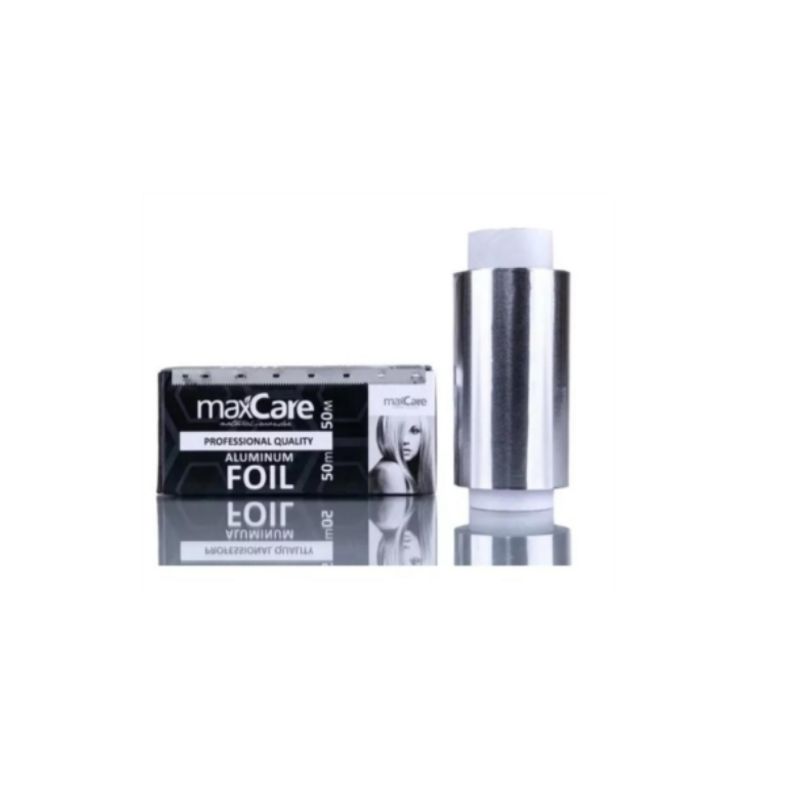 GENERICO - MaxCare® Papel Aluminio de 50 Metros para Peluqueria.