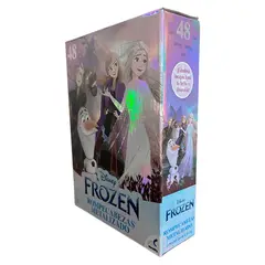 IMEXPORTA - Rompecabezas Metalizado 48 piezas-Frozen