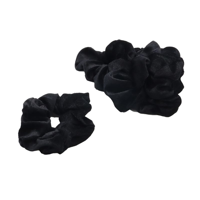 COSMETICAVAL - Kit 10 Colet elástico revestidos en tela negro.