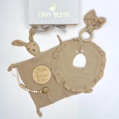 TINY BLESS - Regalo Baby Shower Tiny Bless® Bebe y Recién Nacido Beige