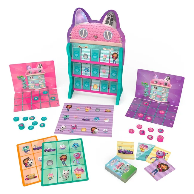 IMEXPORTA - 8 Juegos bajo un mismo techo-Gabby's Dollhouse