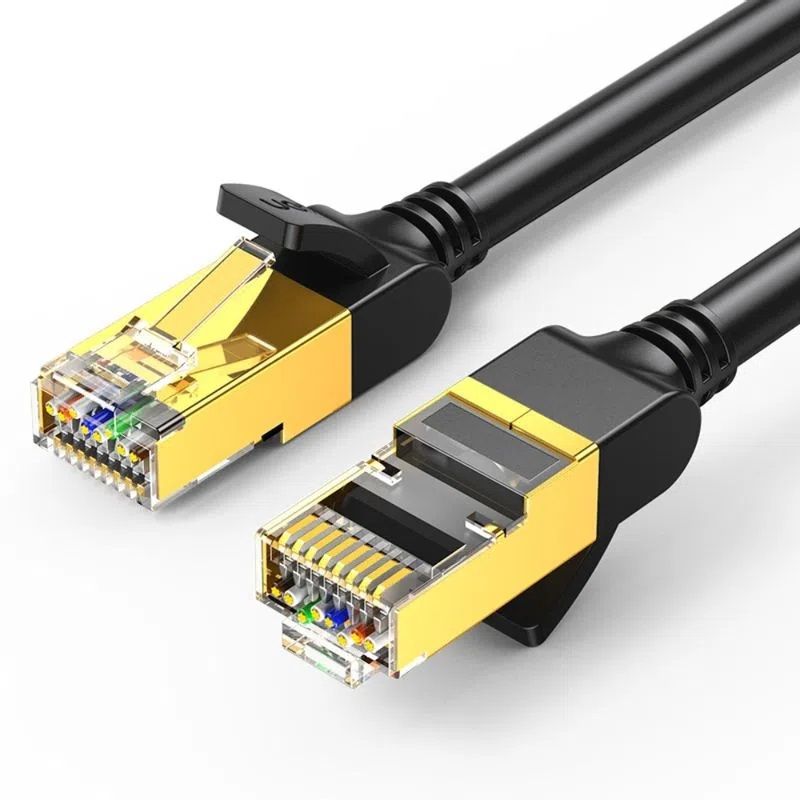UGREEN - Cable de Red 10M CAT7 FFTP 10GBPS Negro