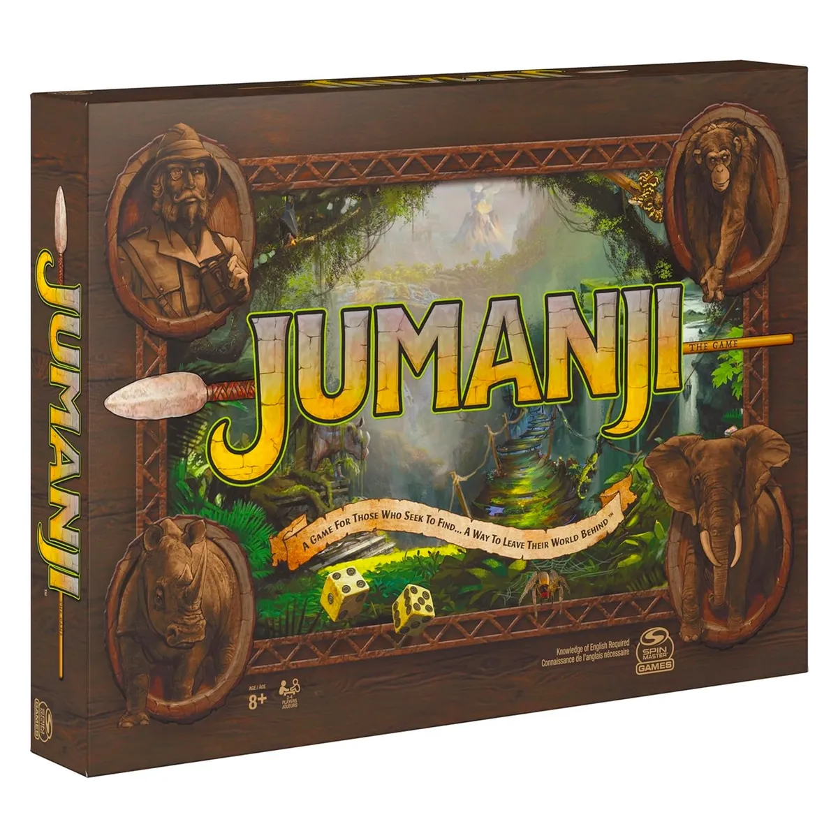 IMEXPORTA - Juego de mesa Jumanji-Spin Master