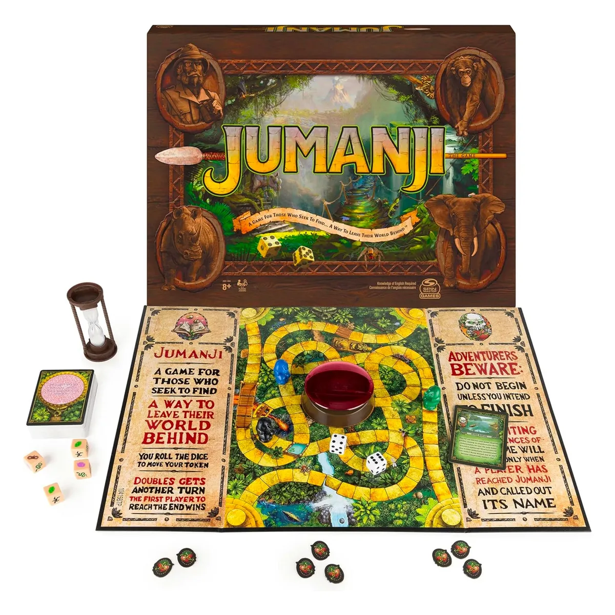 IMEXPORTA - Juego de mesa Jumanji-Spin Master