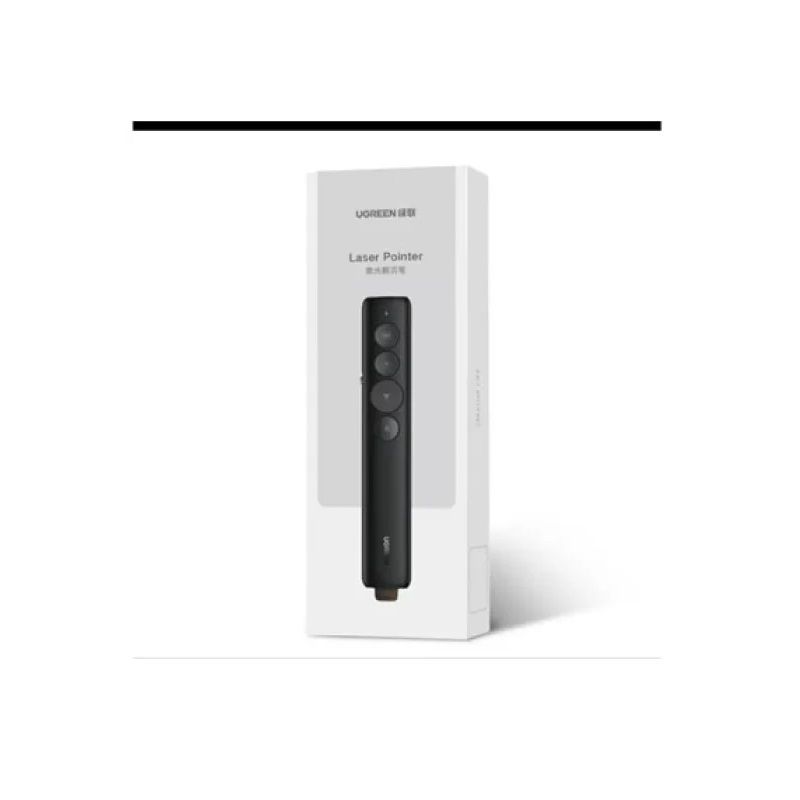 UGREEN - Presentador Láser Inalámbrico USB-A 3.0 NEGRO
