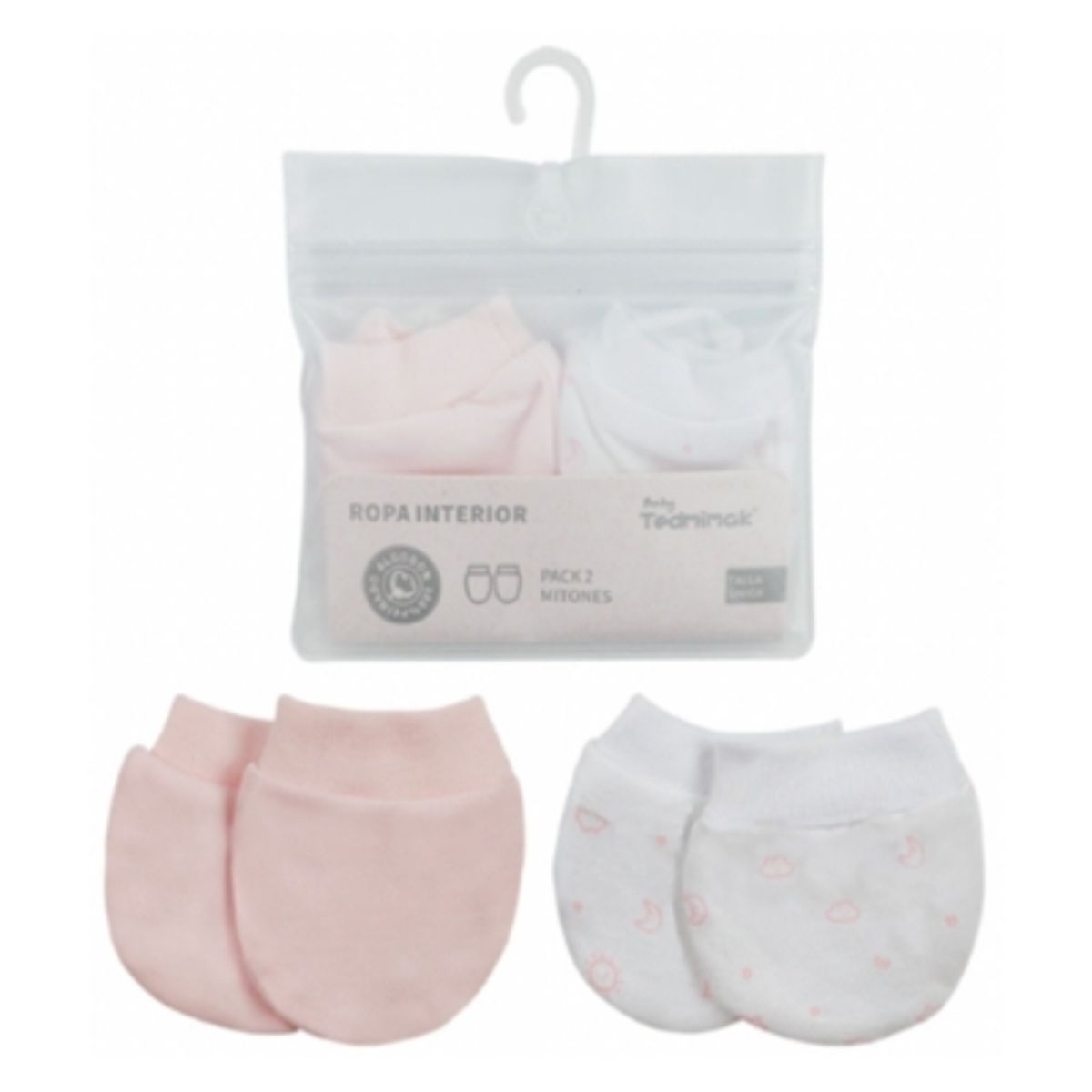 TEDMIMAK - Set 2 Pares de Mitones para Bebés