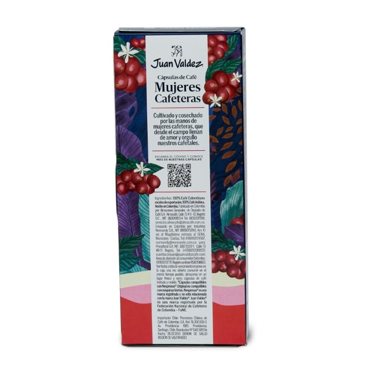 JUAN VALDEZ - Cápsulas Espresso Mujeres Cafeteras
