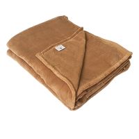 Frazada polar Flannel Beige 2 plazas