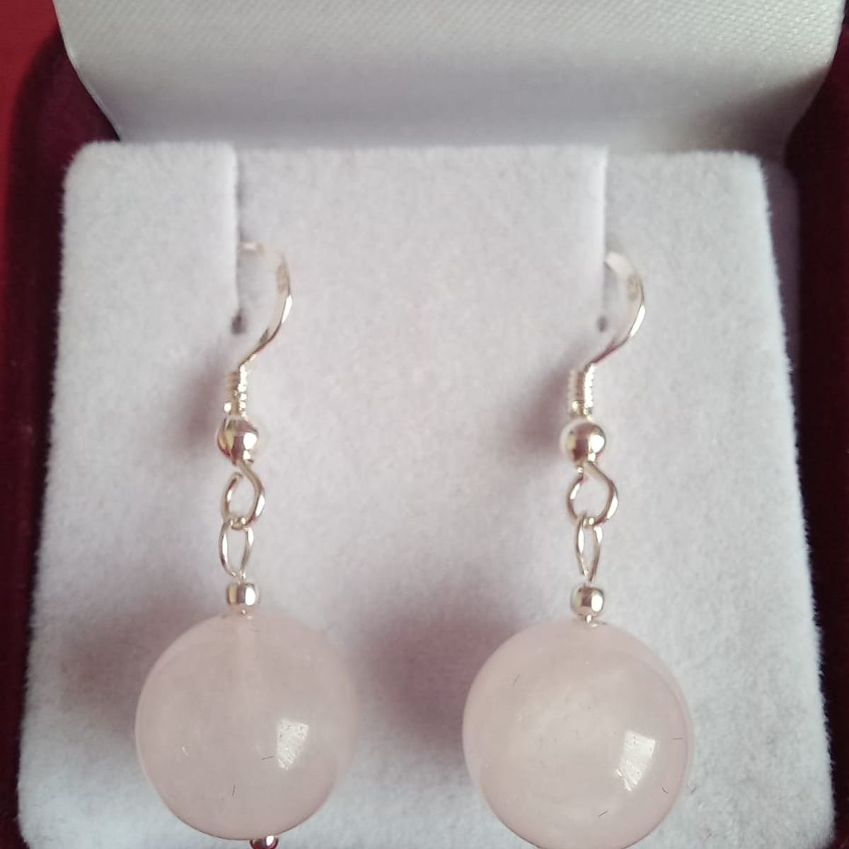 GENERICO - Aros cuarzo rosa