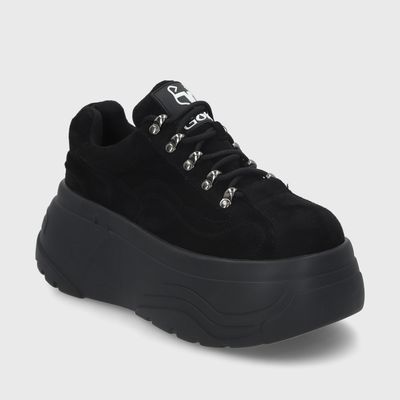 Imagen 2 del producto Zapatilla Mujer Plataforma Negra 43061