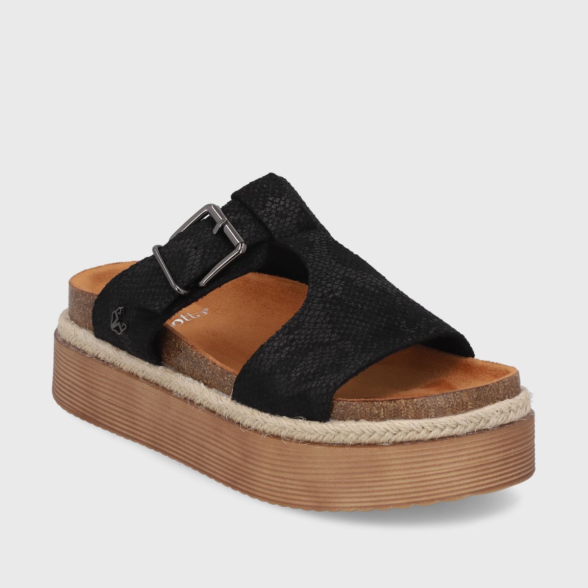 GOTTA - Sandalia Mujer Negra  45861