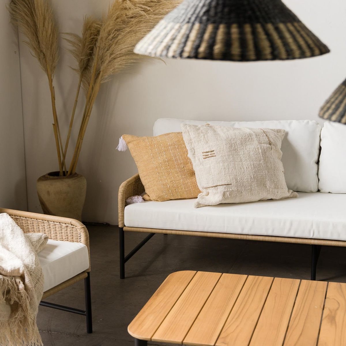 AMOBLE - Cojin Hera Blanco Amoblé