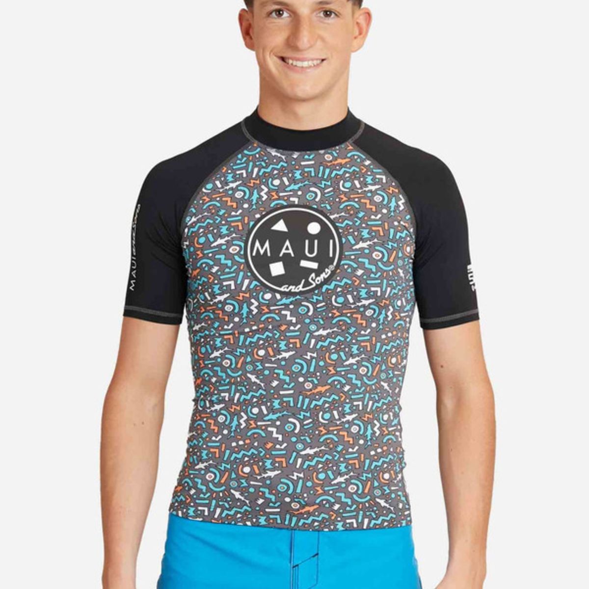 MAUI AND SONS - Polera UVP IslandEclipse Multicolor Juvenil Maui and sons