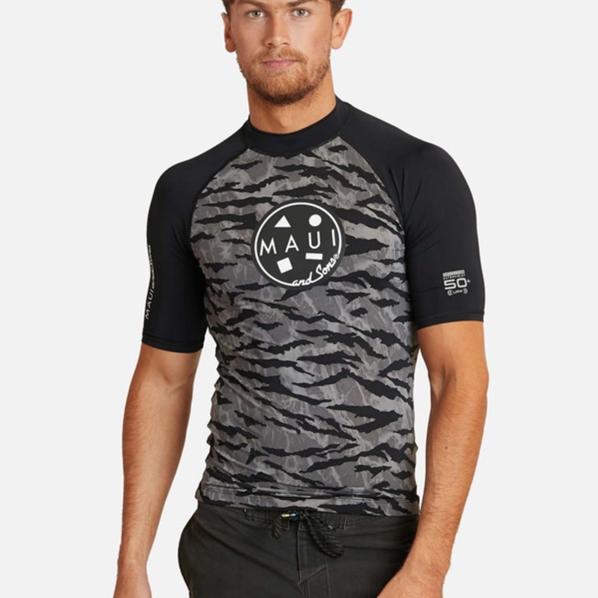 MAUI AND SONS - Polera UVP Aloha Sunwear Multicolor Hombre Maui and sons