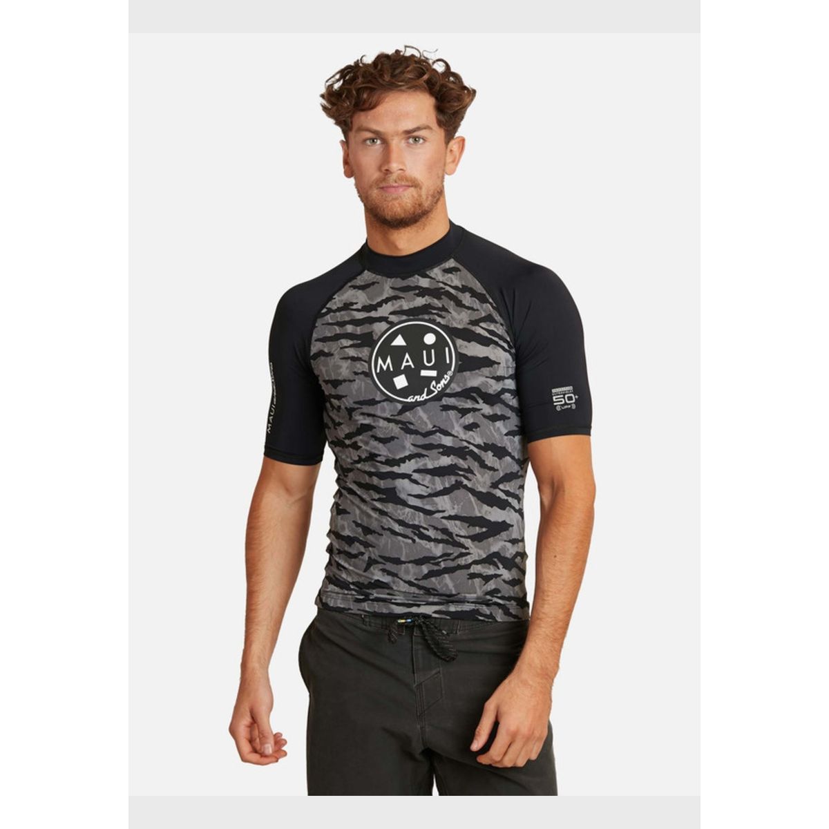 MAUI AND SONS - Polera UVP Aloha Sunwear Multicolor Hombre Maui and sons