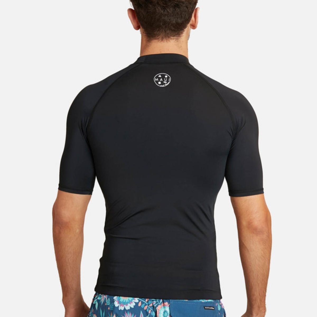 MAUI AND SONS - Polera UVP Tropic Safeguard Tees Negro Hombre Maui and sons