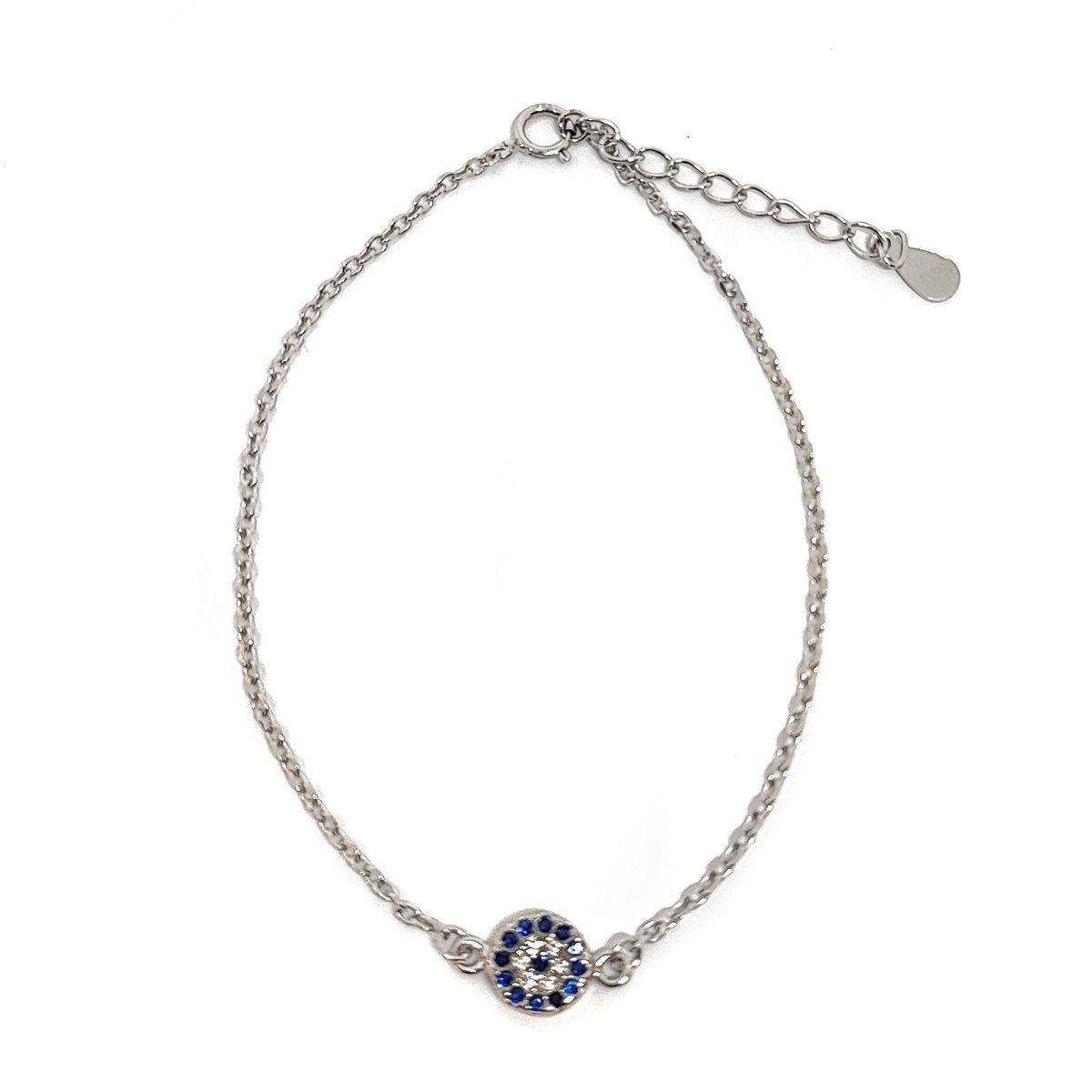 COGGIOLA - Pulsera Ojo Turco Plata Fina 925