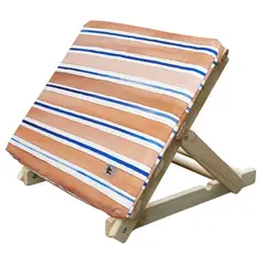 PAPER HOME - Reposera o respaldo de playa líneas beige