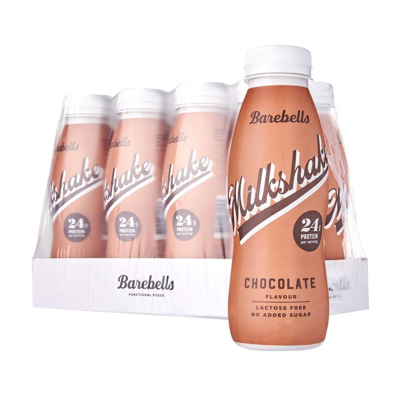 BAREBELLS - Caja Protein Milkshake Chocolate - Barebells 