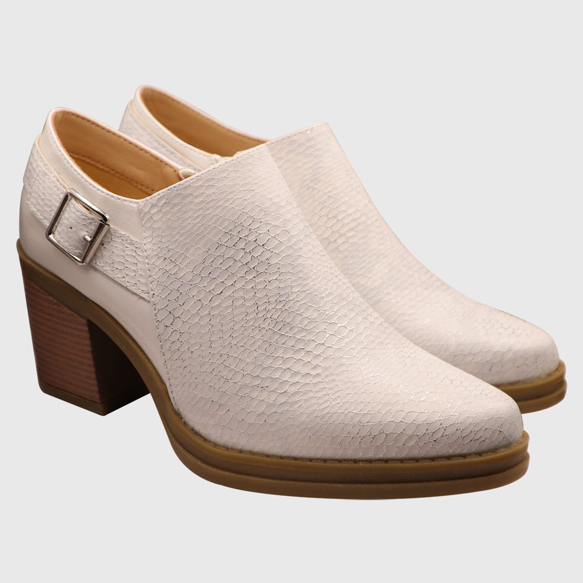 DINASTELLA - Botin hebilla Blanco