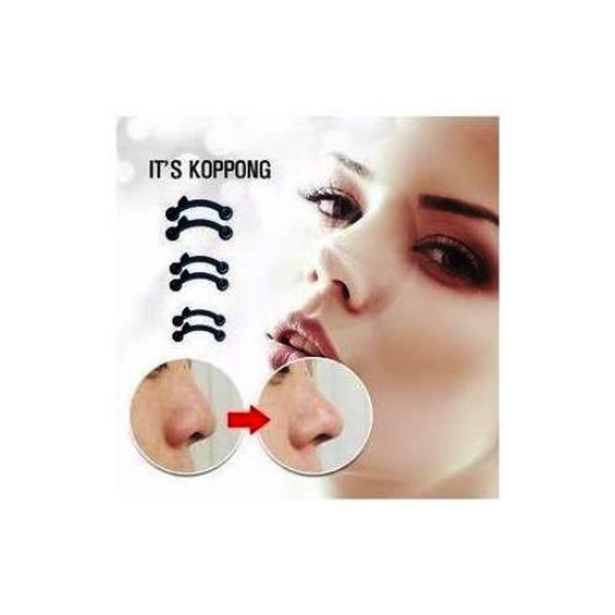 GENERICO - Respingador Nariz o Corrector Nasal De Nariz Instantáneo 3 Medidas