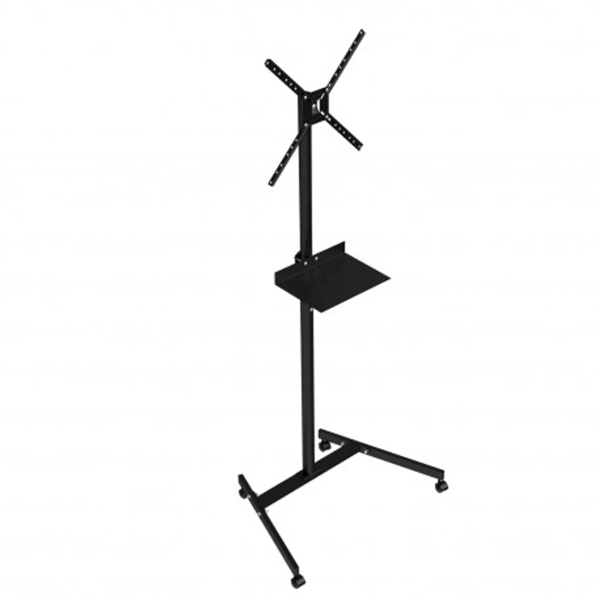 BRASFORMA - Rack Pedestal TV 10 A 48 - 25kg - Inclinable CRuedas