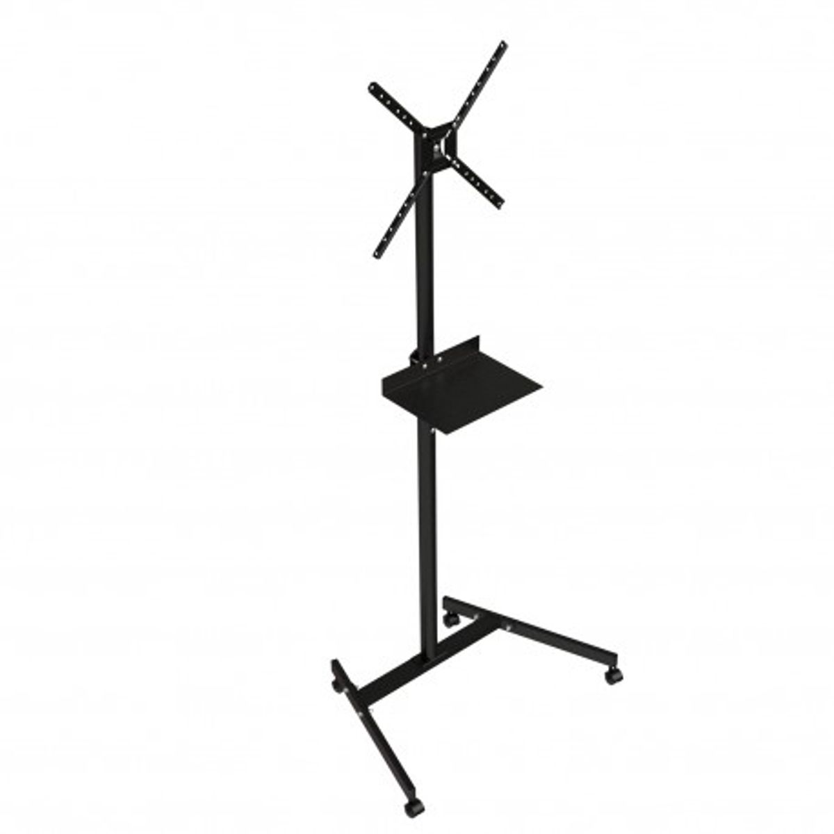 BRASFORMA - Rack Pedestal TV 10 A 48 - 25kg - Inclinable CRuedas