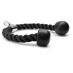 PLUSFIT - Cuerda Para Tricep Polea 90CMS Negra