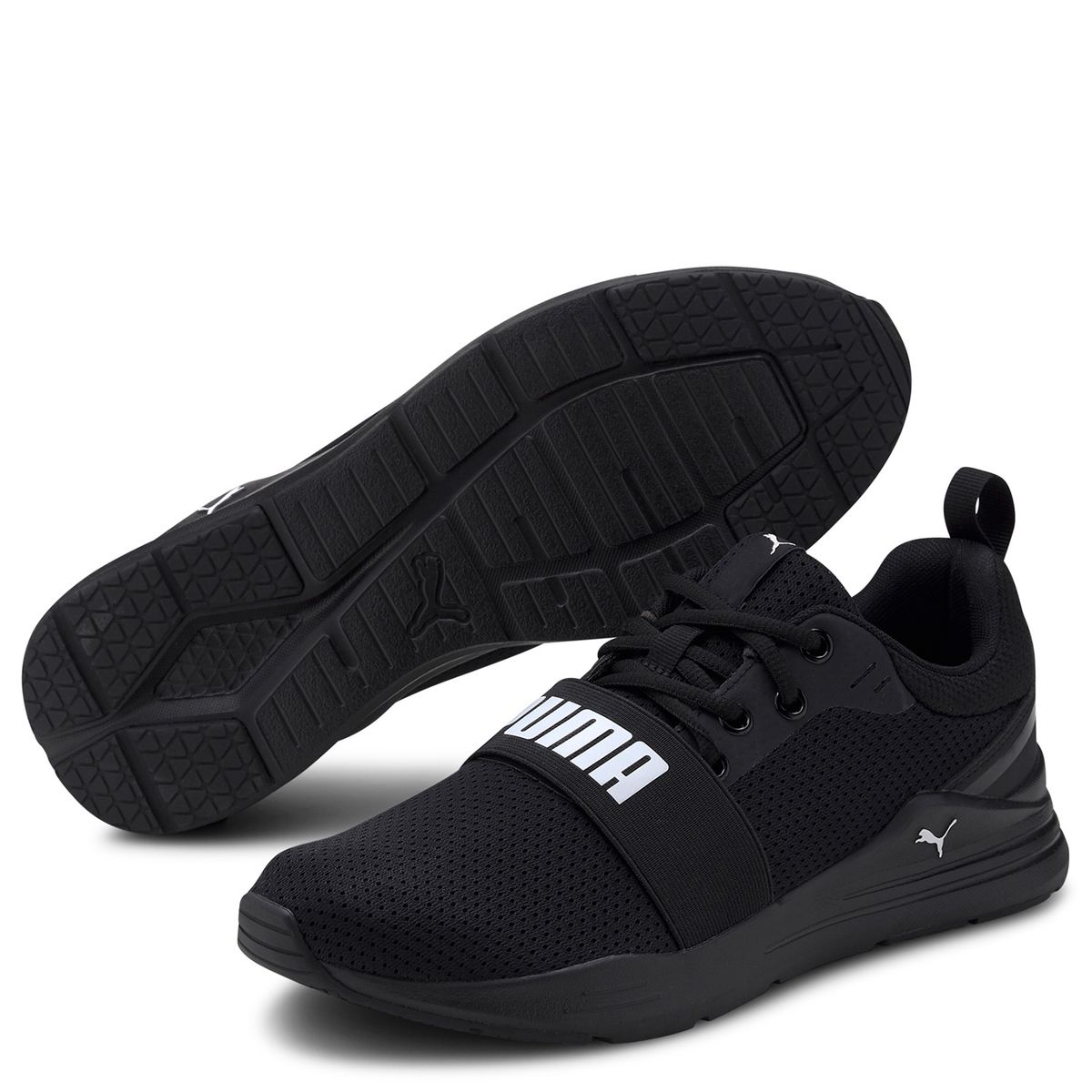 PUMA - Wired Run Zapatilla Urbana Hombre Negro Puma
