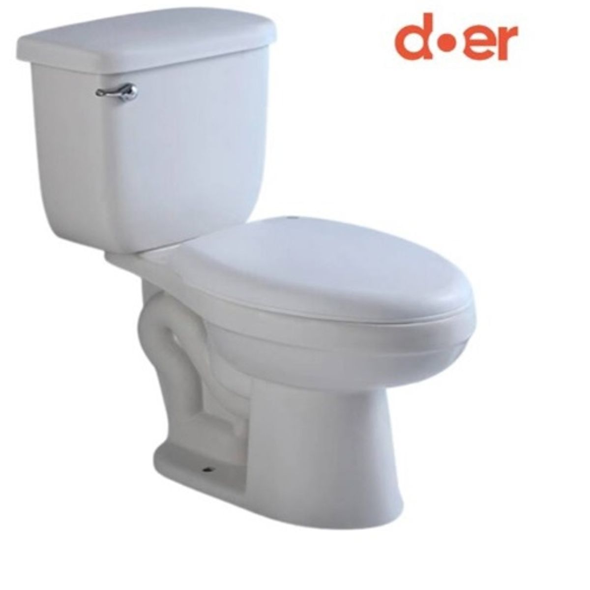DOER - WC Toilet Calingasta dos piezas 7 litros color blanco Certificado