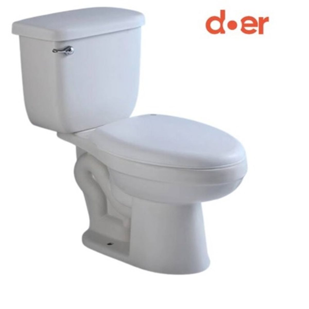 DOER - WC Toilet Calingasta dos piezas 7 litros color blanco Certificado