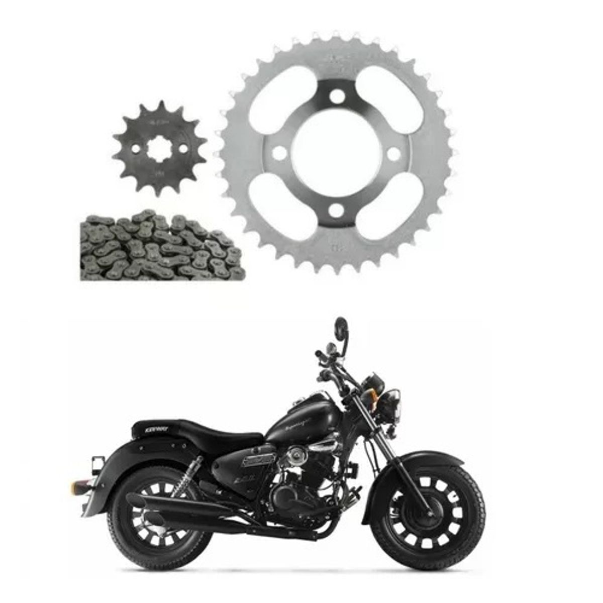 KEEWAY - Kit de Transmisión Keeway Superlight 200