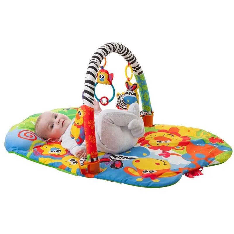 PLAYGRO - Gimnasio 5 en 1 Para Bebé Playgro Safari