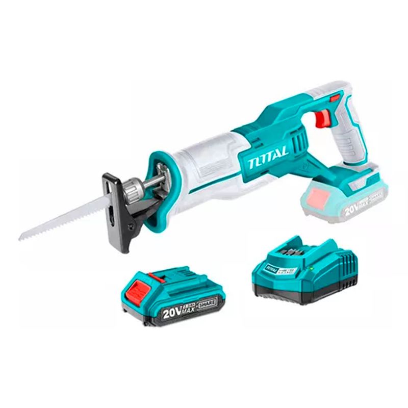 TOTAL TOOLS - Sierra Sable 20v Bateria + Cargador Total Trsli1152
