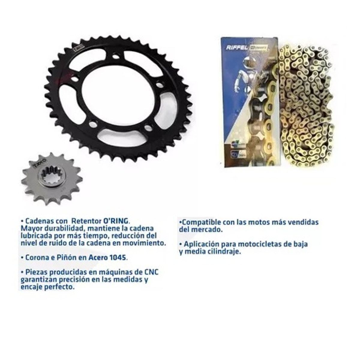 KAWASAKI - Kit de Transmisión con Oring Kawasaki Versys 300