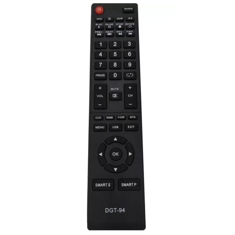 GENERICO - Control Remoto Para Aoc Led Le32w234d Le50h234 Le50h254d