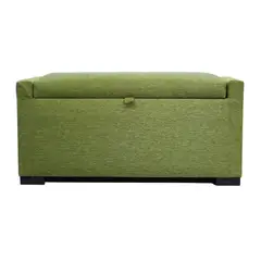 GENERICO - Banqueta Baúl Leyzy Verde Pistacho Omega 40X55X105 cm Máxima Design.