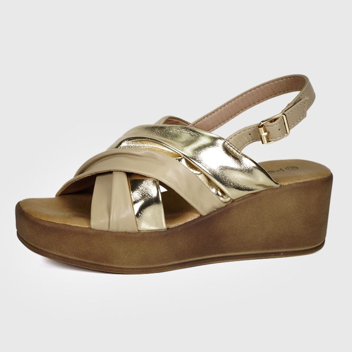 BEGOÑA - Sandalia Ghia Beige BEGOÑA