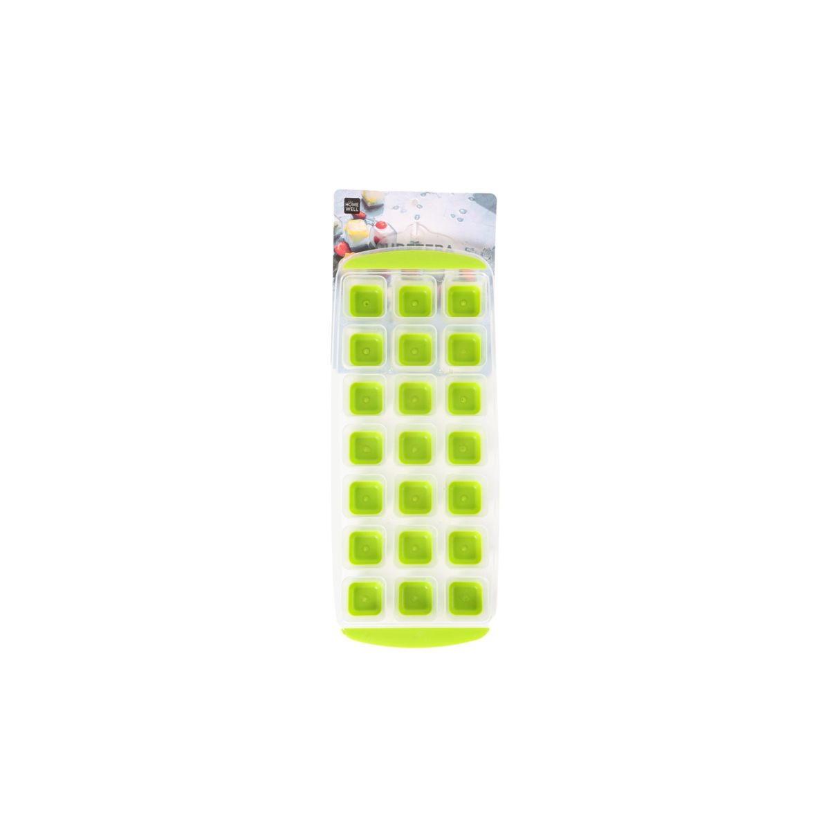 HOMEWELL - Molde Verde para Hielo 22x11cm HOMEWELL