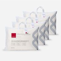 Set 4 Almohadas Memory Max Basic Americana 42x62 cm