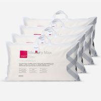 Set 4 Almohadas Memory Max Basic King 42x80cm