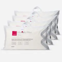 ROSEN - Set 4 Almohadas Memory Max Basic King 42x80cm