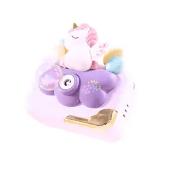 SANTU HOME & DECO - Camara Lanza Burbujas Niños Juguetes Rosa