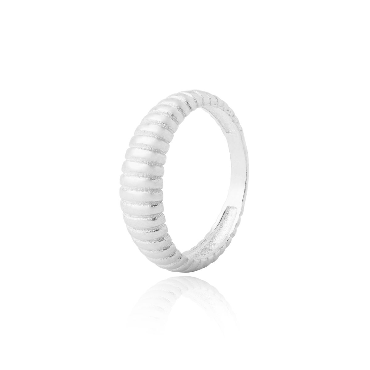 JB JOYAS BARON - Anillo de Plata Esterlina 925 Relieve