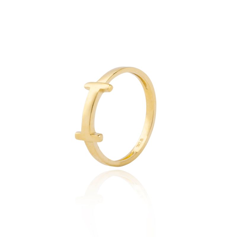 JB JOYAS BARON - Anillo de oro 18kt I Liso