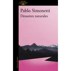 ALFAGUARA - Libro Desastres naturales - Pablo Simonetti