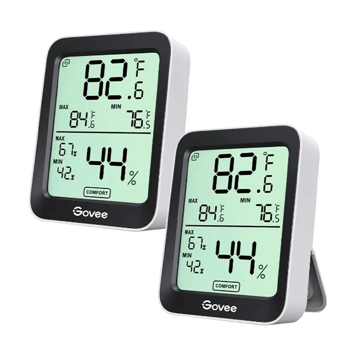 GOVEE - Pack 2x Termómetro Higrómetro Bluetooth Govee
